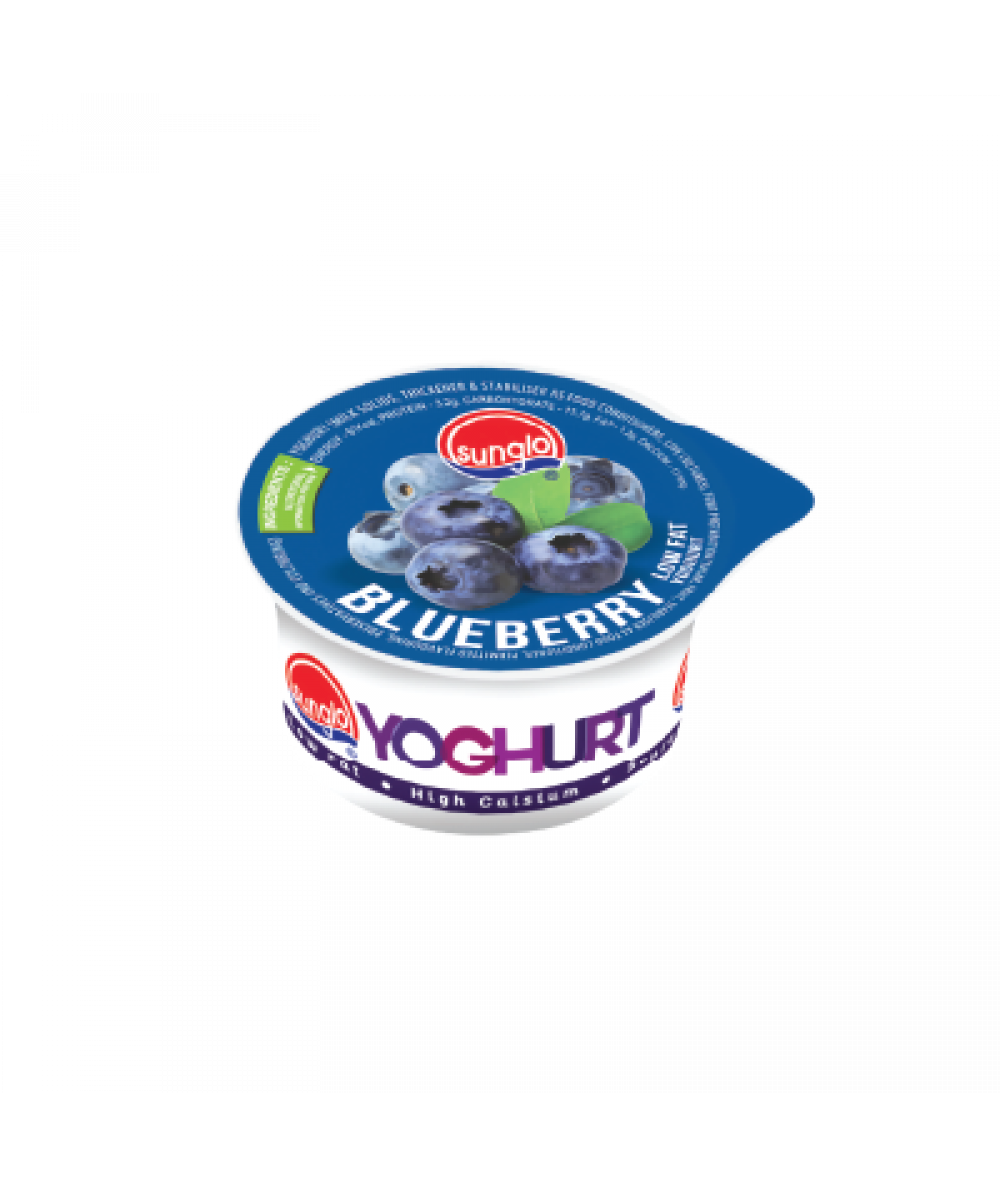 *Sunglo Blueberry Yoghurt 90g