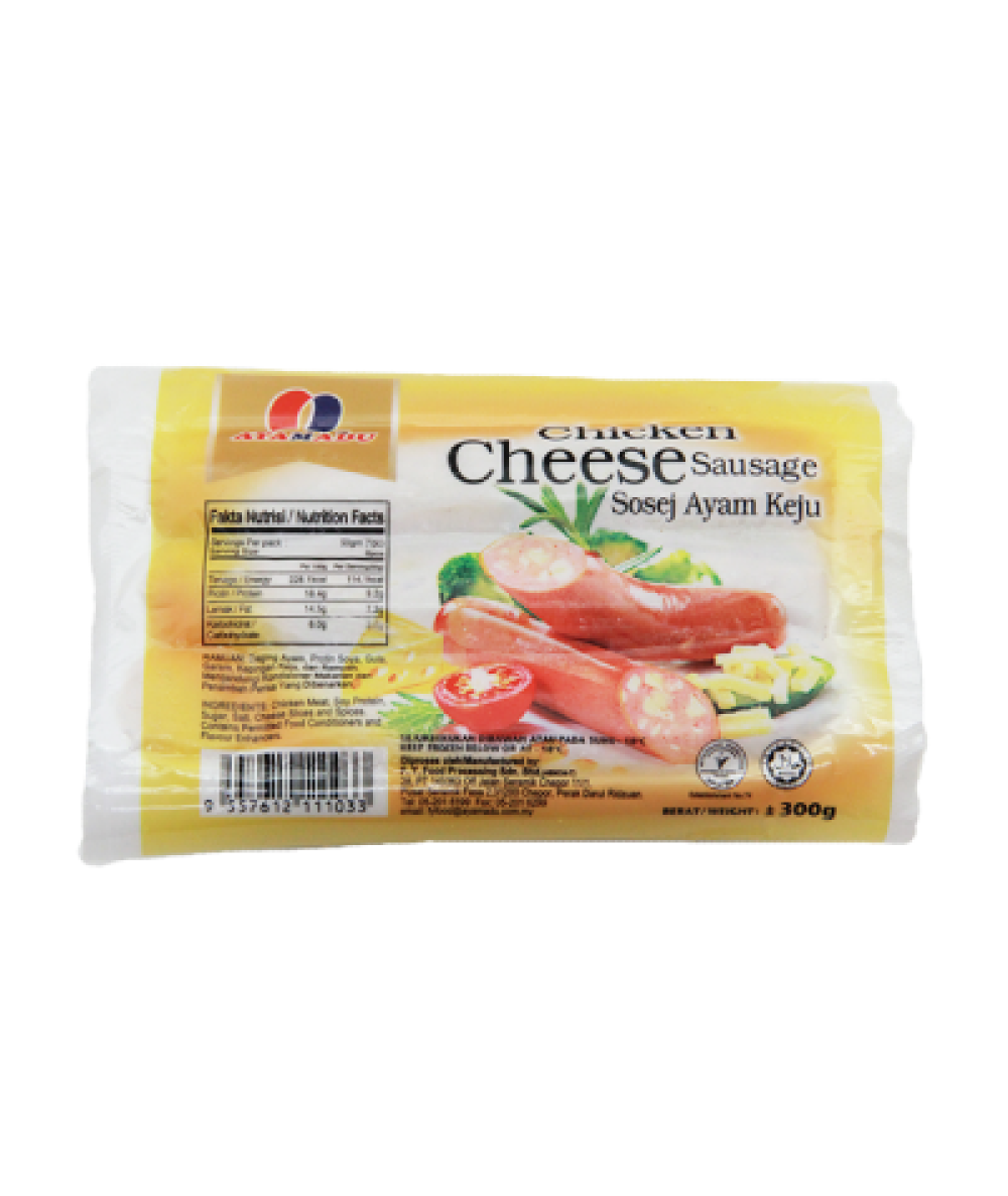 Ayamas Frankfurter Cheese 235g