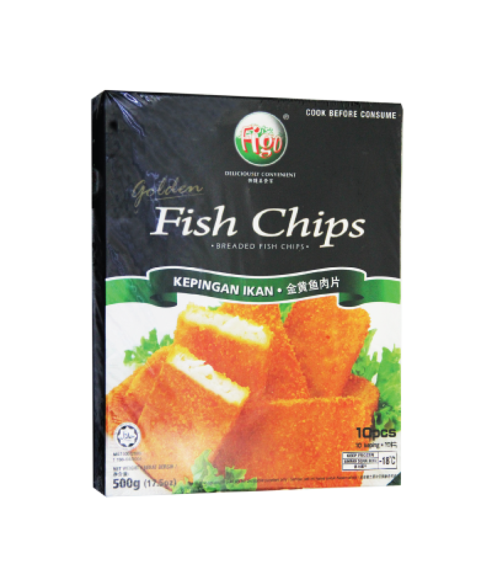 Figo Golden Fish Chips 500g 黄金鱼条