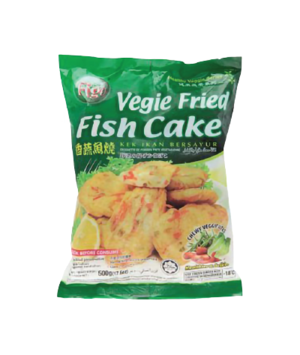 Figo Vegie Fried Fish Cake 500g 香疏鱼饼