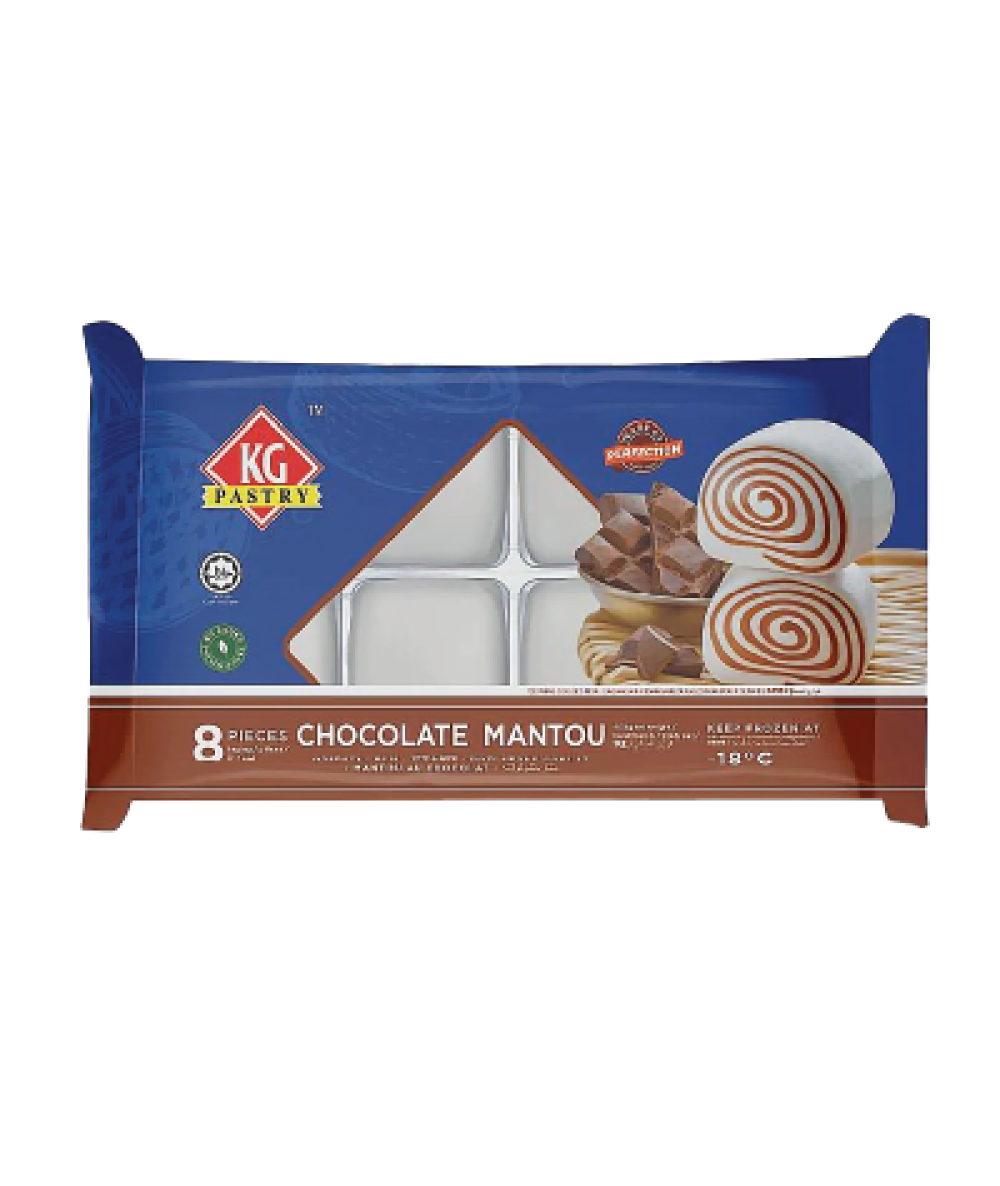 KG Mantou Chocolate 8's 400g 巧克力馒头