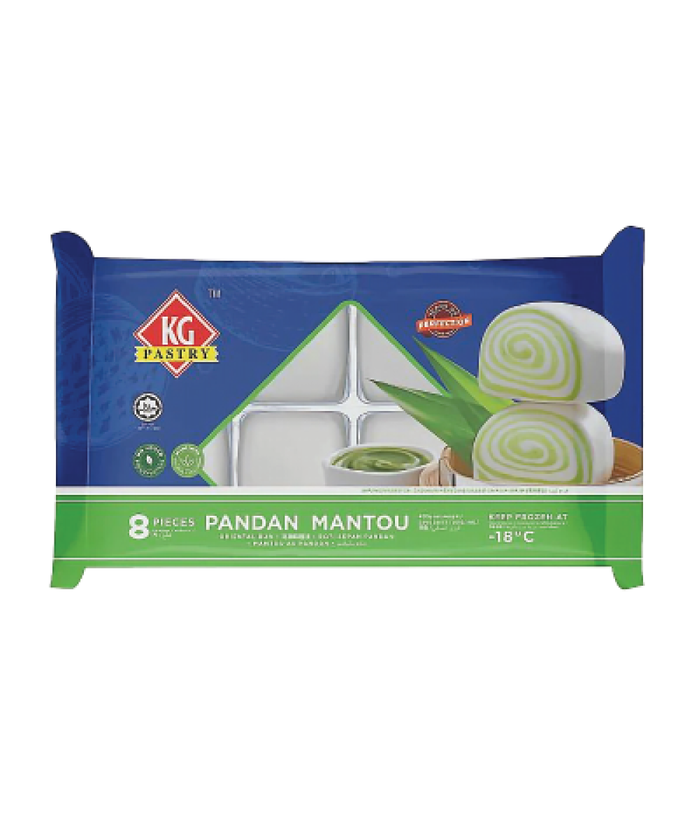 KG Mantou Pandan 400g 班兰味馒头