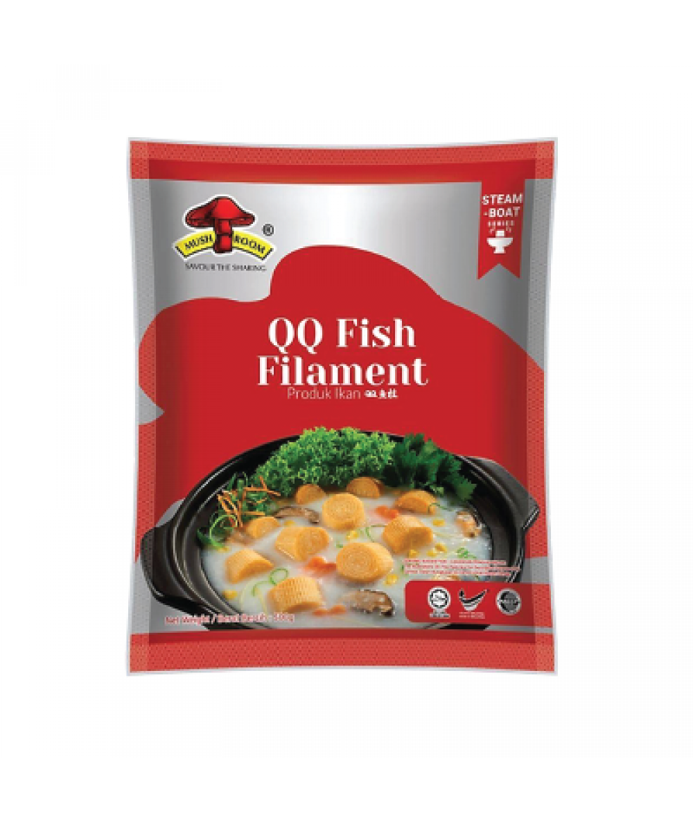 Mushroom QQ Fish Filament 500gm