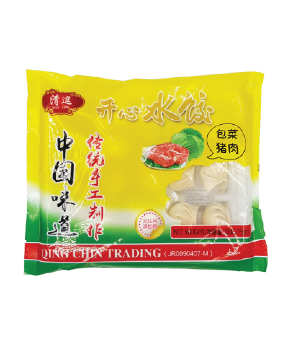 QC Cabbage Dumpling 包菜猪肉水饺 300g