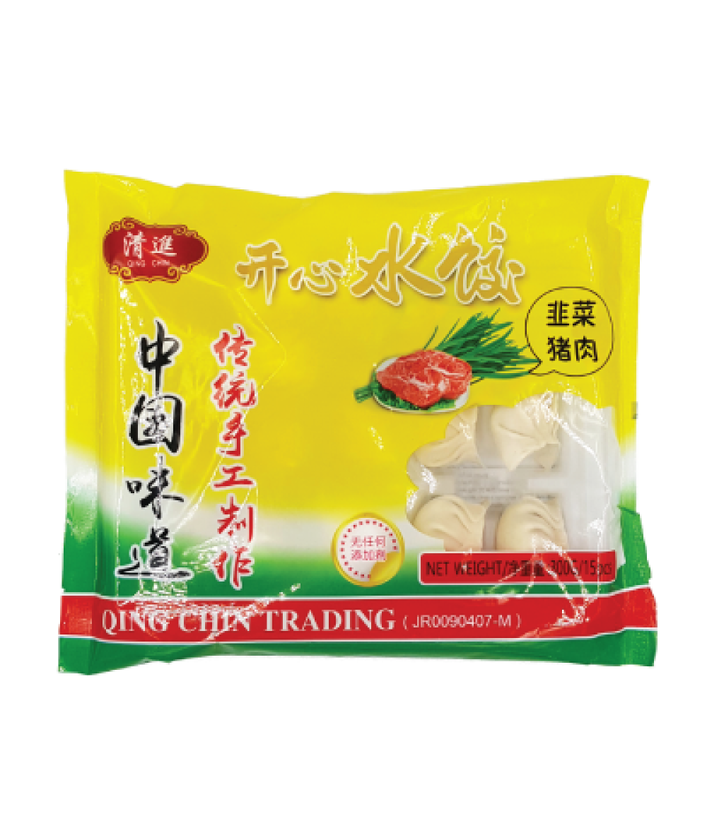 QC Chives Dumpling 韭菜猪肉水饺300g