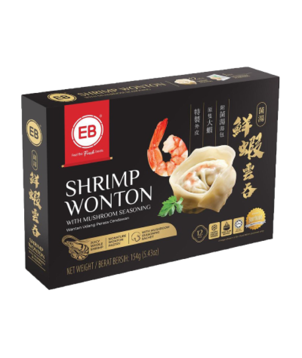 *EB Shrimp Wonton W.Mushroom 154g