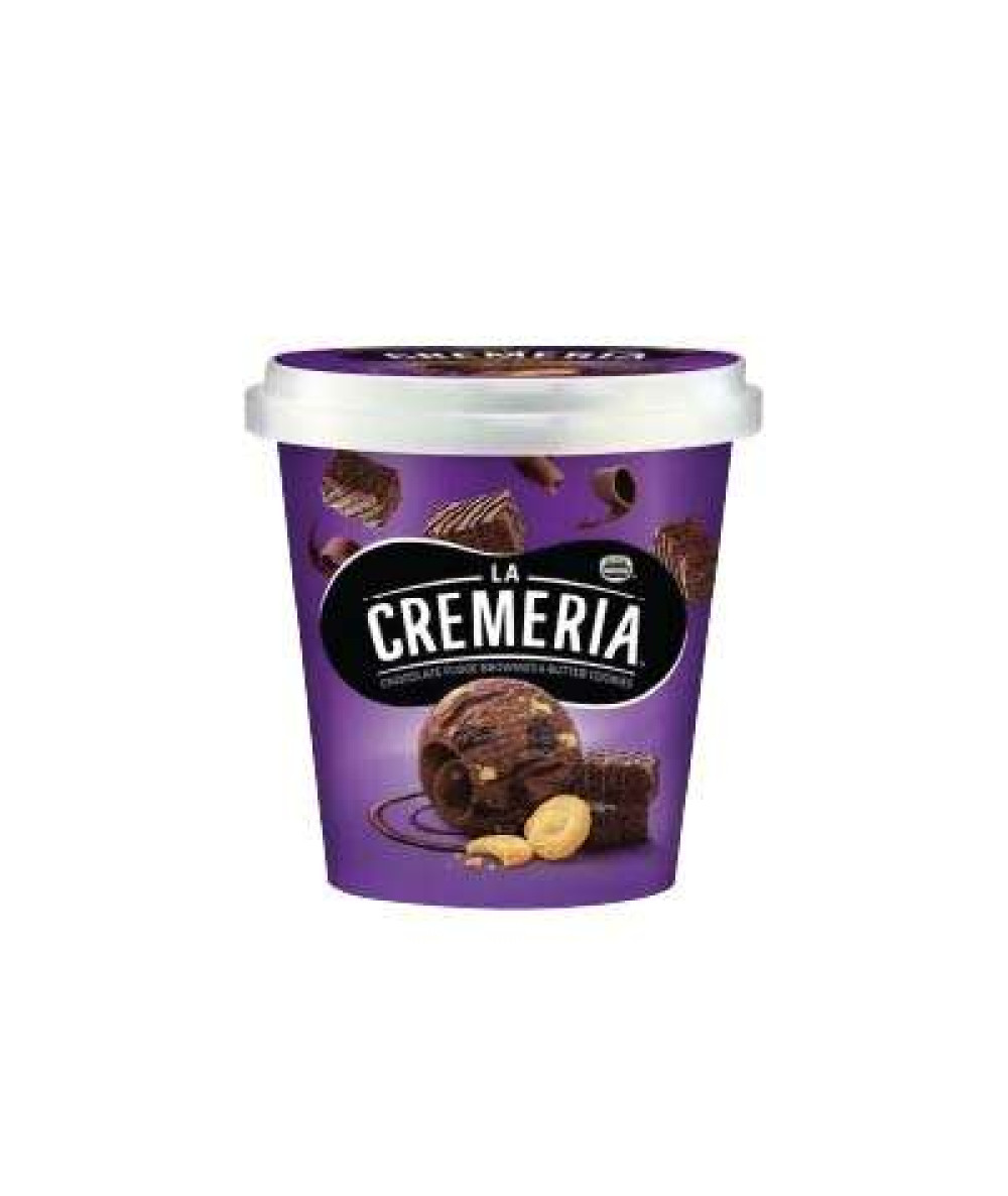*La Cremeria Choco Brownie & Cookie Pint 750ml