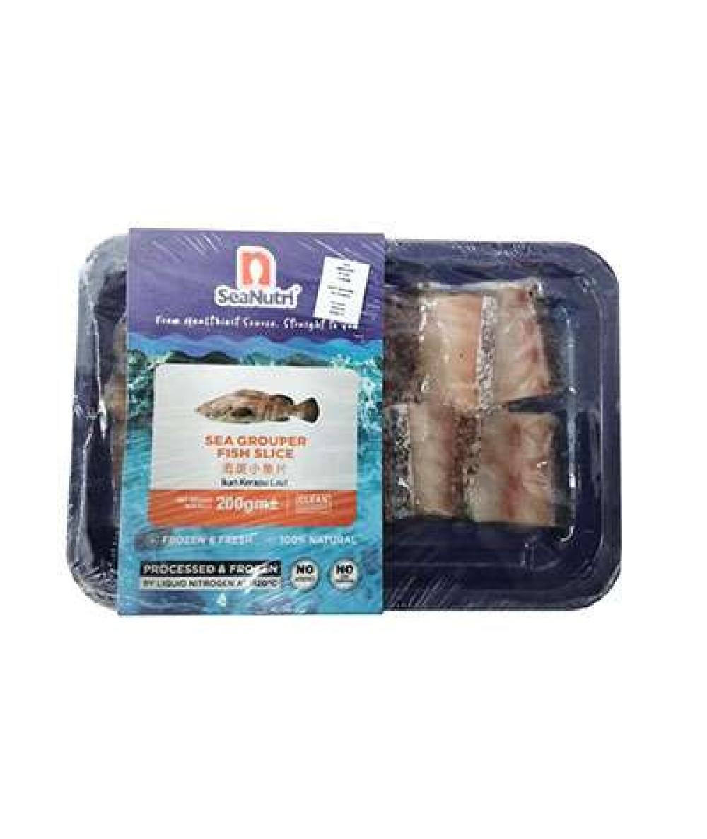 *GM Sea Grouper Slice 200g 石斑魚片