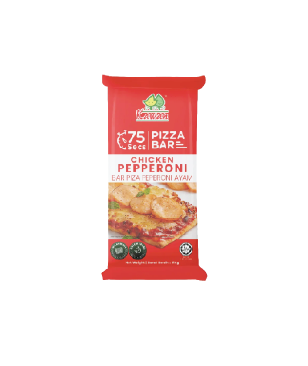 *Kawan Chicken Pepperoni Pizza Bar 110g