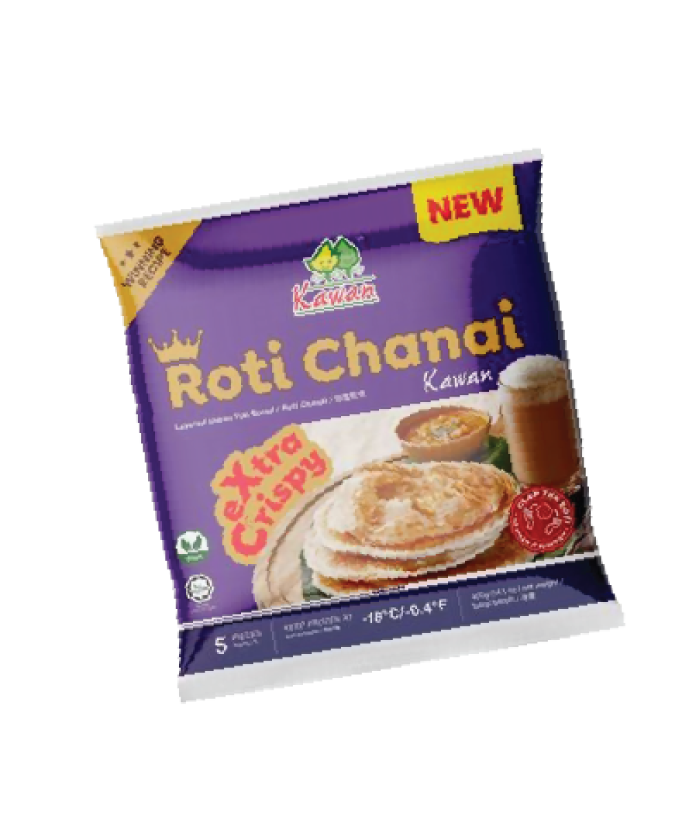 *Kawan Roti Chanai Extra Crispy 5s 400g *Kawan Roti Chanai Extra Crispy 5s 400g