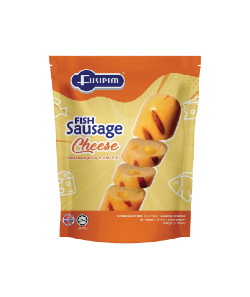 *Fusipim Cheese Fish Sausage 200g