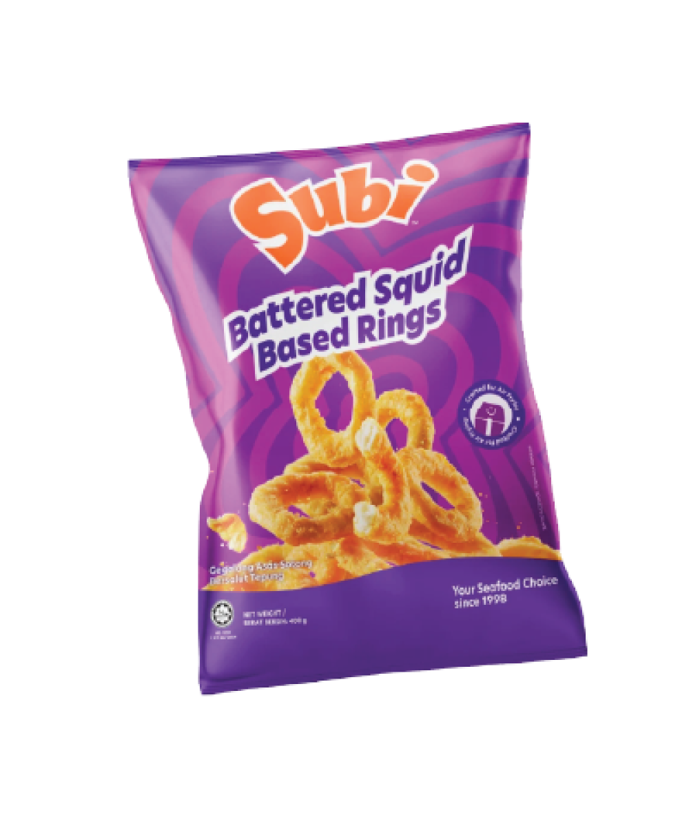 *Subi Battered Squid Ring 400g