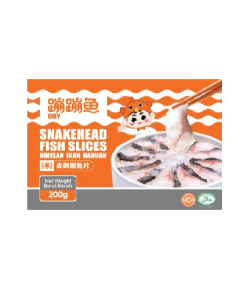 *BBY Snakehead Fish Slices 200g
