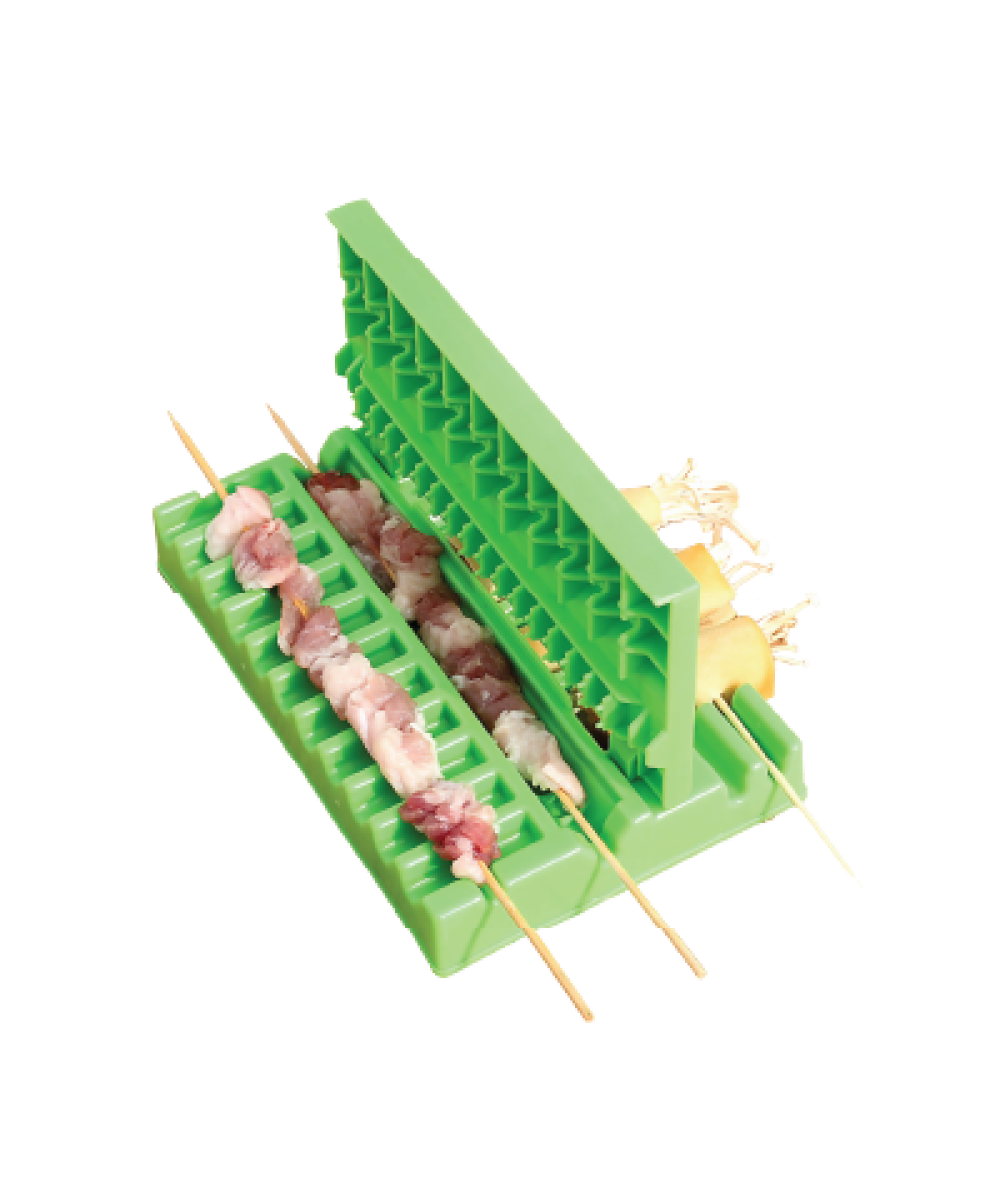 *OI Plastic Meat Skewer Tool 烧烤穿串器